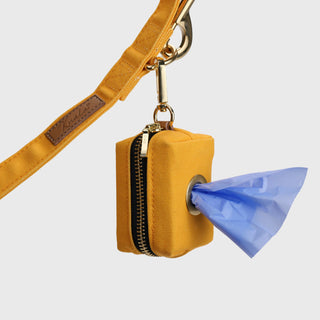 Knala Honey Yellow Dog dog waste bag holder product view on white background