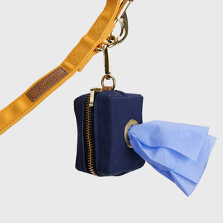 Knala Midnight Blue Dog dog waste bag holder product view on white background